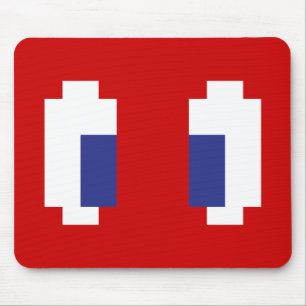 Tapis De Souris 8 bits Pixel Manga Eyes