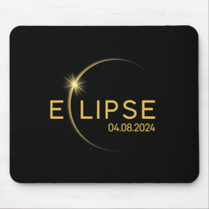 Tapis De Souris 8 Éclipse solaire totale 2024
