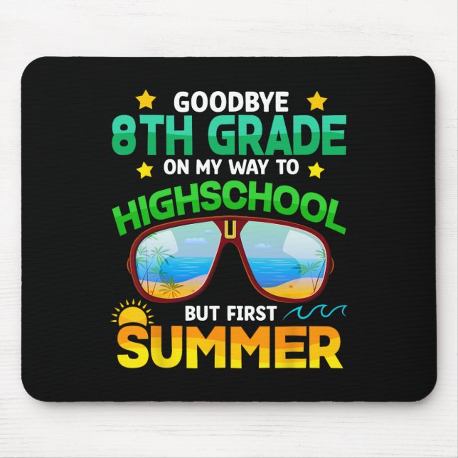 Tapis De Souris 8e année, école secondaire, premier été, Gr (Devant)