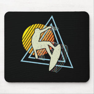 Tapis De Souris 95.Surfing Surfersunsetvaporononononfboard Surfer 