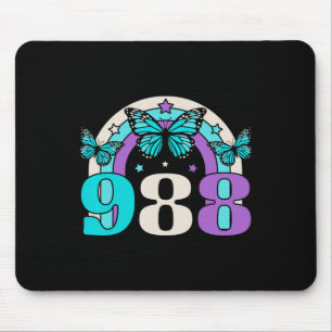 Tapis De Souris 988 Sensibilisation à la prévention du suicide Ret