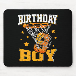 Tapis De Souris 9e anniversaire de basket-ball garçon 9 ans de bas