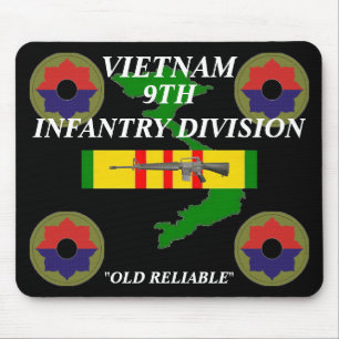 Tapis De Souris 9e infanterie Vietnam Mousepad 2/b