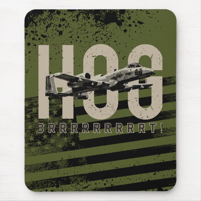 Tapis De Souris A-10 Hog: Air Power (Devant)