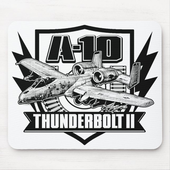 Tapis De Souris A-10 Thunderbolt II Pad Mousepad (Devant)