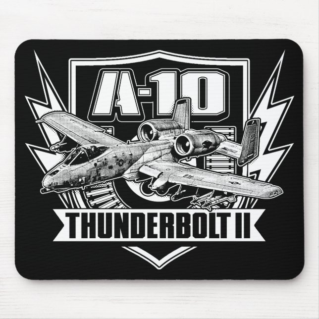 Tapis De Souris A-10 Thunderbolt II Pad Mousepad (Devant)