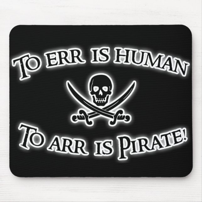 Tapis De Souris À Arr est le pirate ! (Devant)