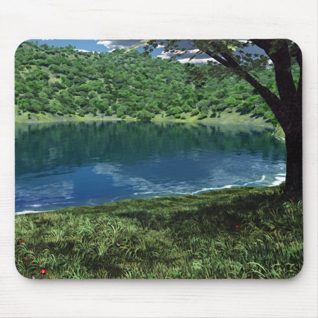 Tapis De Souris À Côté Des Eaux Profondes Mousepad (Devant)