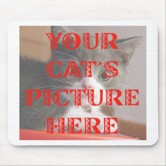Tapis De Souris A customisé la photo de votre chat