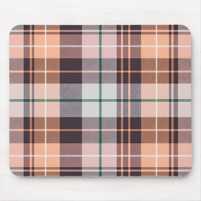Tapis De Souris à damiers Brown (Devant)