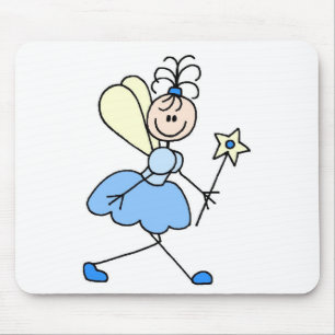 Tapis de souris à figure de l'Ange Bleu