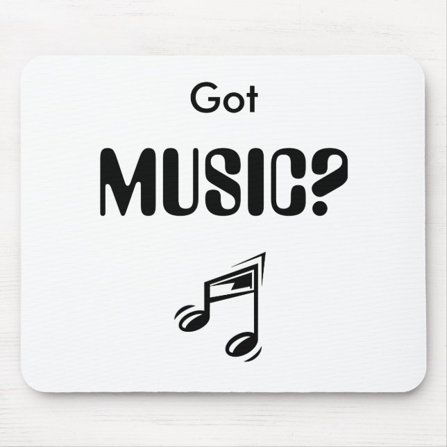 Tapis De Souris a_funny_music_note_000, obtenu, MUSIQUE ? (Devant)
