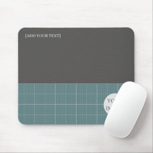 Tapis de souris à grille géométrique plan directeu