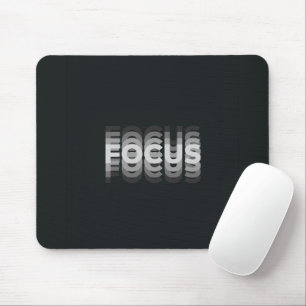 Tapis de souris à illusion d'optique Focus