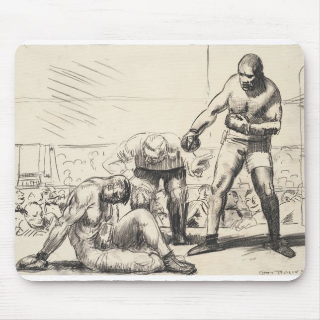 Tapis De Souris A Knock Down - George Bellows - c1917 (Devant)