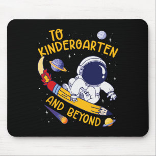 Tapis De Souris À la maternelle et au-delà Astronaute Retour à l'é