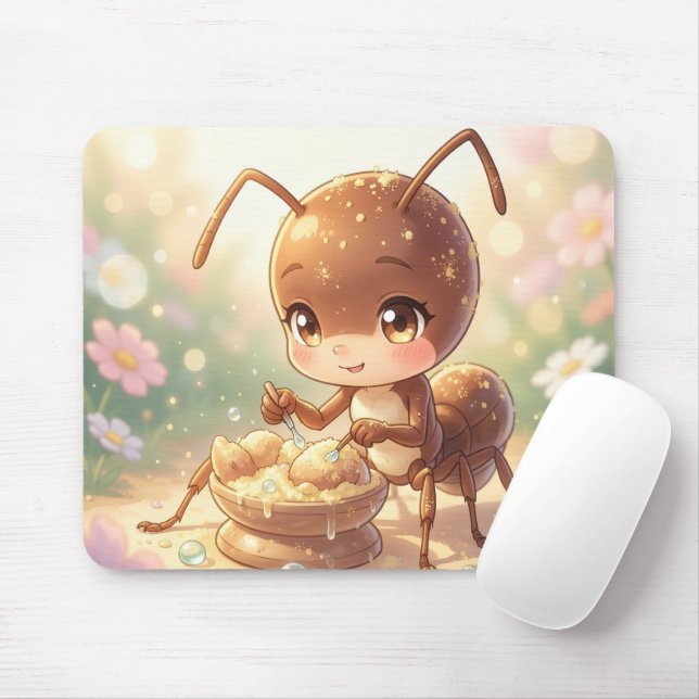 Tapis De Souris À la recherche de l'or des fleurs.9 (Avec souris)