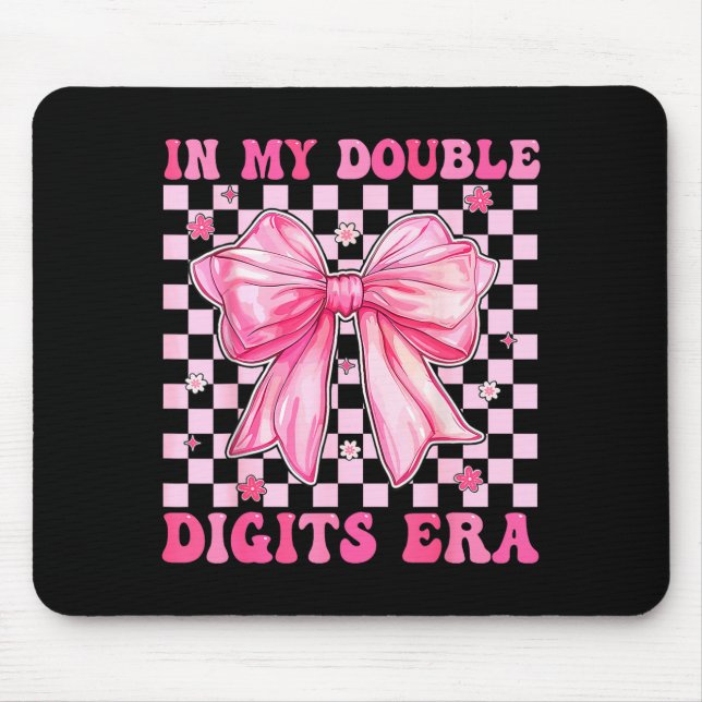 Tapis De Souris À l'ère de mes doubles chiffres Coquette Arc 10e a (Devant)