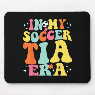 Tapis De Souris À l'ère de mon Tia de football Jour de jeu rétro G