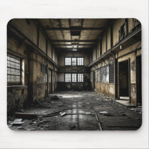 Tapis De Souris À l'intérieur d'une station abandonnée