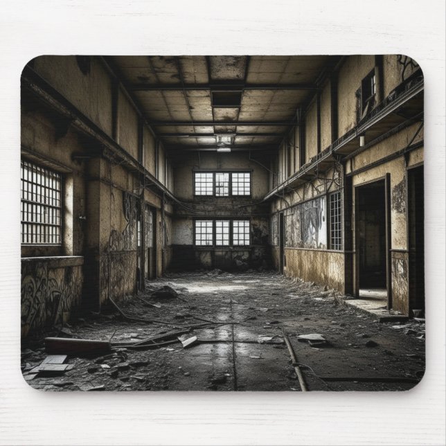 Tapis De Souris À l'intérieur d'une station abandonnée (Devant)
