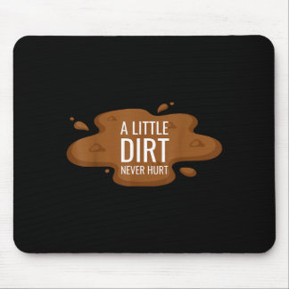 Tapis De Souris A little dirt hurt kids mud play graphic boys 
