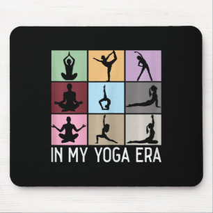 Tapis De Souris À mon époque de yoga drôle filles yoga yogi maman