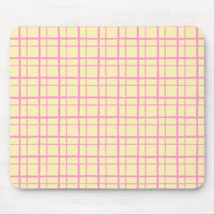 Tapis de souris à motif à carreaux bancal bio Jaun