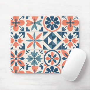 Tapis de souris à motif de carreaux de faïence por