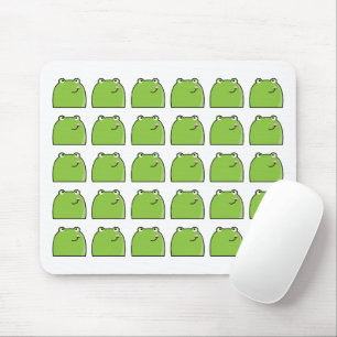Tapis de souris à motif de grenouille verte origin