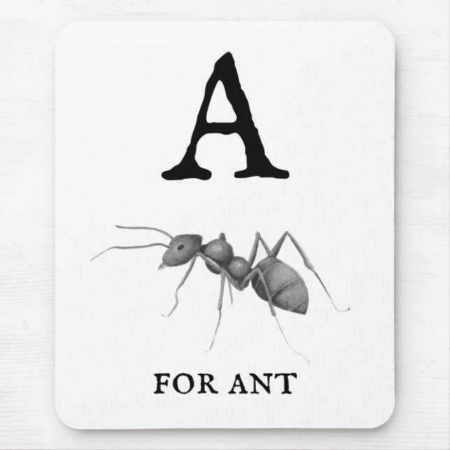 Tapis De Souris "A" pour Ant (Devant)