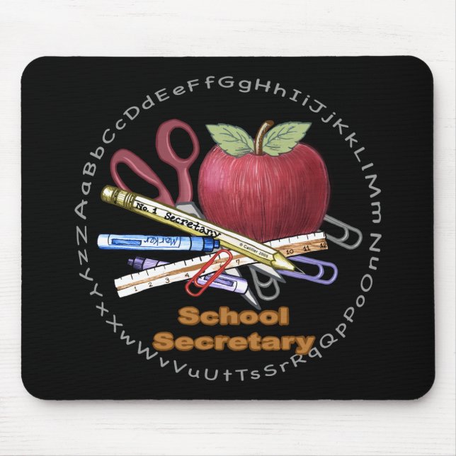 Tapis De Souris A School Secretary (Devant)