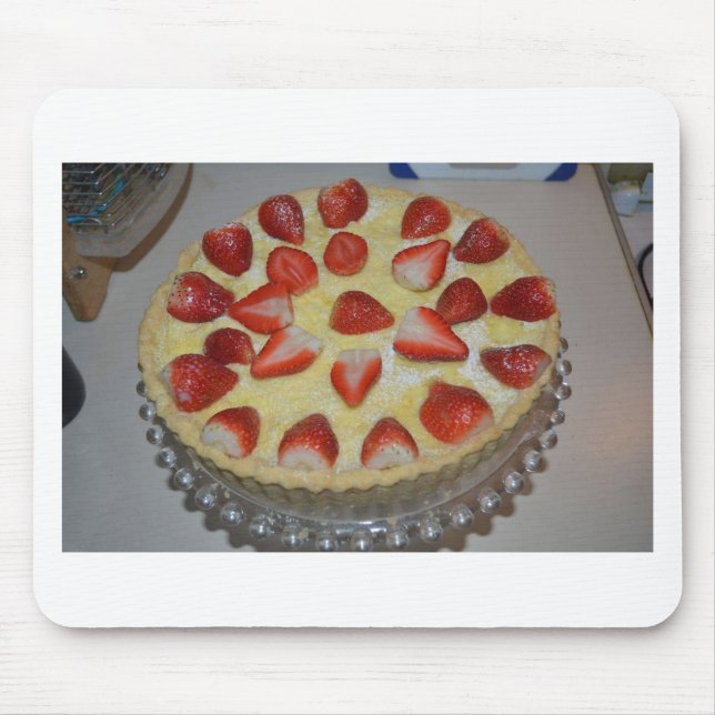 Tapis De Souris A strawberry cake (Devant)