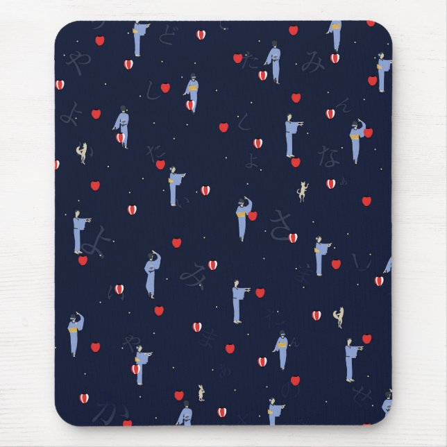 Tapis De Souris A summer night's Japan (Devant)