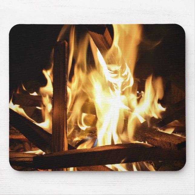 Tapis De Souris A travers les flammes (Devant)