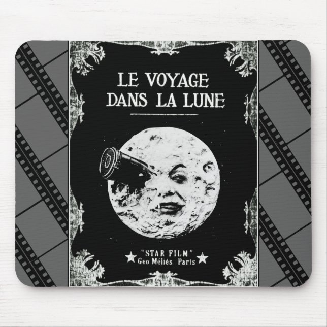 Tapis De Souris *A Trip to the Moon* Filmstrip Mousepad (Devant)