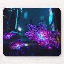 Tapis de Souris à Veines Néon Luminescentes | Biol