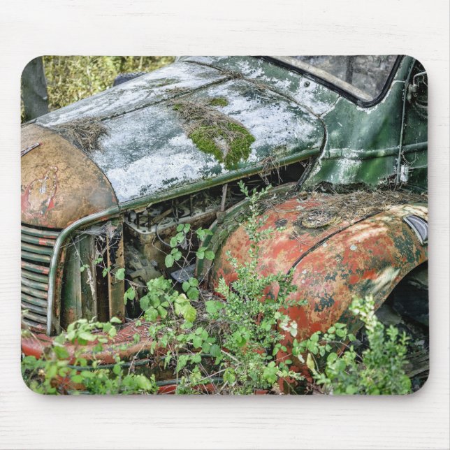 Tapis De Souris Abandoned Vintage Truck (Devant)