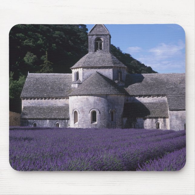 Tapis De Souris Abbaye de Sénanque, Gordes, Vaucluse, Provence, 2 (Devant)