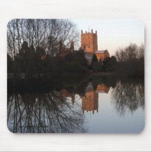 Tapis de souris - abbaye de Tewkesbury