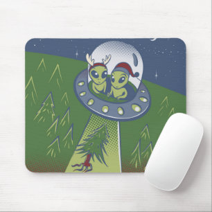 Tapis De Souris Abduction de Christmas