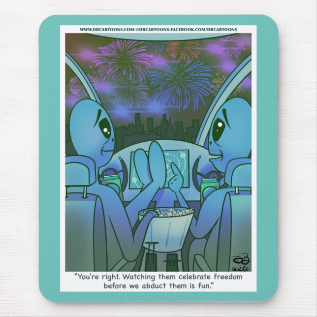 Tapis De Souris Abduction Mousepad (Devant)