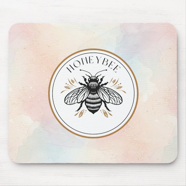 Tapis De Souris Abeille à miel (Devant)