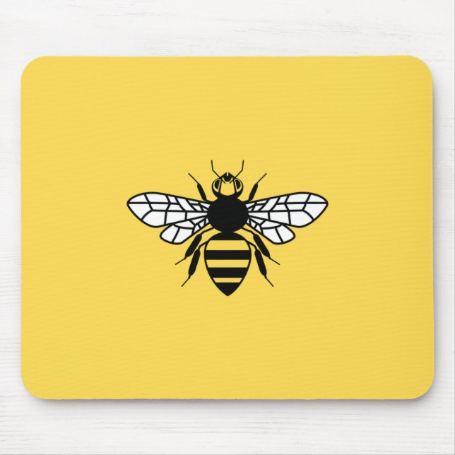 Tapis De Souris Abeille de Manchester (Devant)