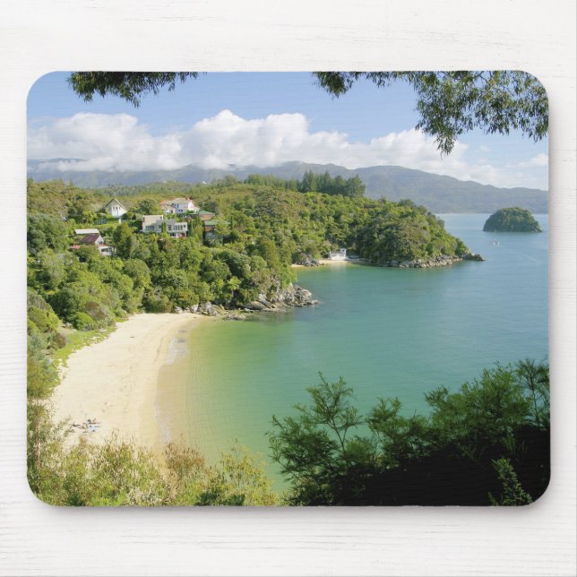 Tapis De Souris Able Tasman NP, Nelson, Nouvelle-Zélande. Les nomb (Devant)