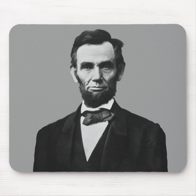 Tapis De Souris Abraham Lincoln (Devant)