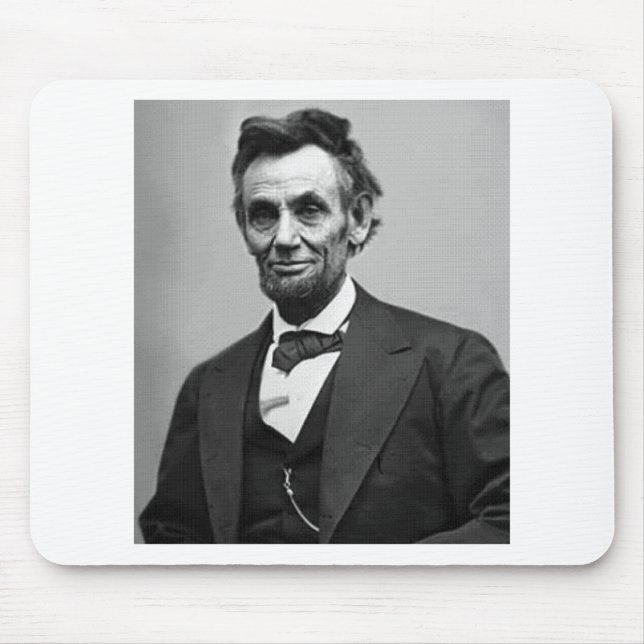 Tapis De Souris Abraham Lincoln (Devant)