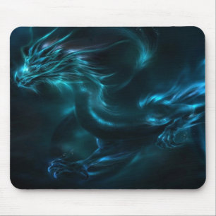 Tapis De Souris abrégé sur bleu dragon