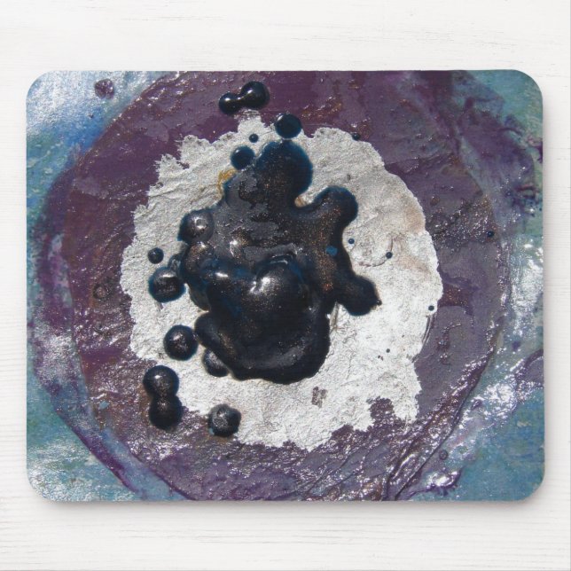 Tapis De Souris Abrégé sur fondu magma de crayon (Devant)