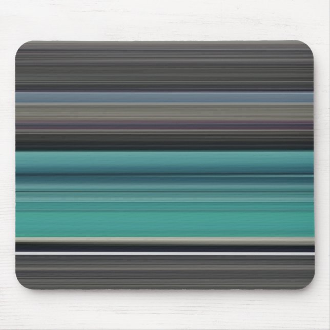 Tapis De Souris Abstract #1: Teal and grey (Devant)